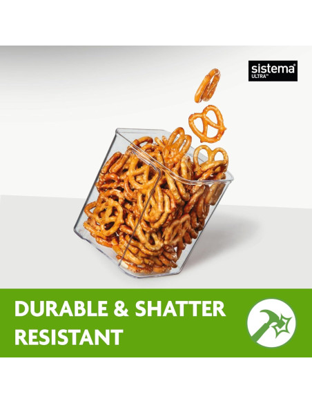 Contenedores de Almacenamiento de Alimentos Sistema Ultra 5 Pzas Contenedores de Almacenamiento de Alimentos Sistema Ultra 5 Pzas