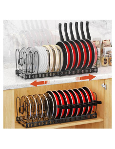 Organizador de Ollas y Sartenes Housolution Expandible 12-59 cm