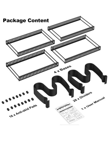 Organizador de Ollas y Sartenes Housolution Expandible 12-59 cm