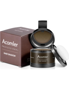 Acomler Polvo Sombra de Raíz 4g - Marrón Oscuro para Cabello 2