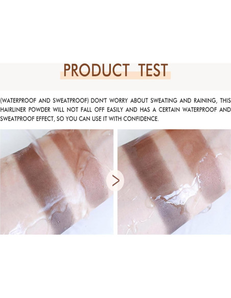 Barra de Polvo para Línea del Cabello Rosardene - Marrón Oscuro, Impermeable y Multiuso Barra de Polvo para Línea del Cabello Rosardene - Marrón Oscuro, Impermeable y Multiuso