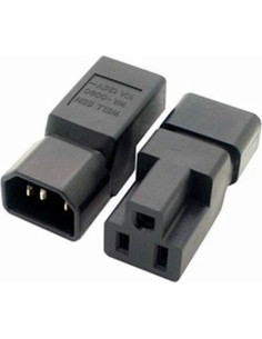 Adaptador de Enchufe ALINNA C14 a NEMA 5-15R - Paquete de 2 2