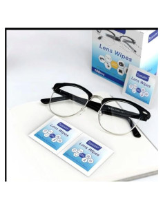 Toallitas Antivaho Powerclean para Gafas - 100 Unidades