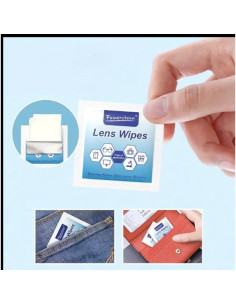 Toallitas Antivaho Powerclean para Gafas - 100 Unidades 2