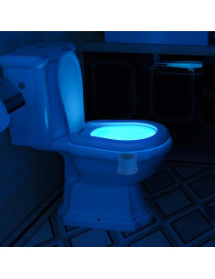 Luz LED de Inodoro Powerole con Sensor de Movimiento 8 Colores 2