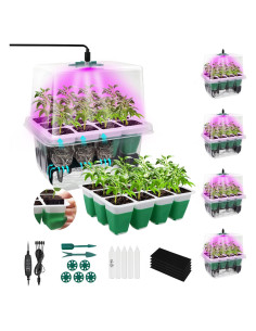 Bandeja de Inicio de Semillas Autorriego MQUPIN 60 Celdas