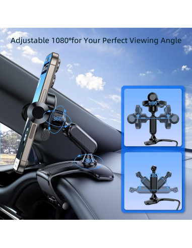 Soporte para Teléfono de Auto Tirmrin Universal 2025 360