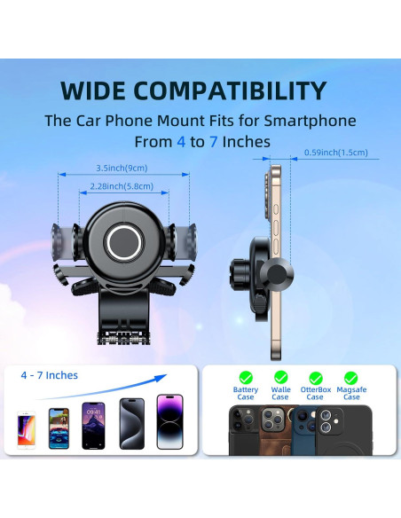 Soporte para Teléfono de Auto Tirmrin Universal 2025 360