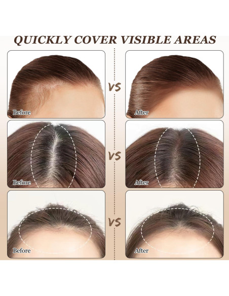 Polvo de Sombra para Línea de Cabello Maycheer - Marrón Oscuro 38.8g