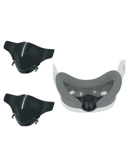 Almohadilla Suave para Nariz VR Quest 3 - 2 PCS Silicona
