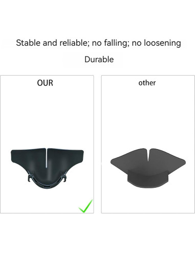 Almohadilla Suave para Nariz VR Quest 3 - 2 PCS Silicona