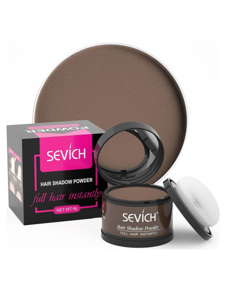 Polvo Retoque Raíces Cabello Sevich 4g Marrón Medio Polvo Retoque Raíces Cabello Sevich 4g Marrón Medio