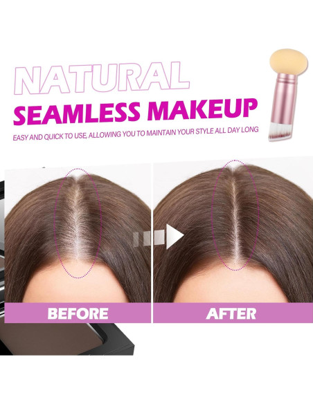 Polvo Retoque Raíces Acomler Marrón Medio 0.12kg - Cobertura Cabello Gris Polvo Retoque Raíces Acomler Marrón Medio 0.12kg - Cobertura Cabello Gris