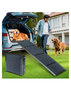 Rampa Plegable de Aluminio PawStep 51014 para Perros 160 cm