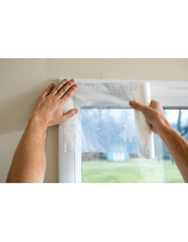 Kit de Ventana Transparente Duck Brand 3 Piezas 320x157 cm