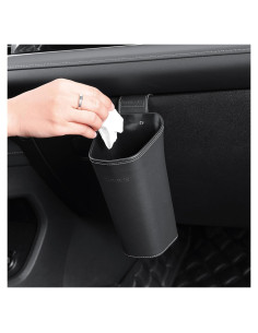 Basurero de coche KAFANLIN mini 600ml negro portátil