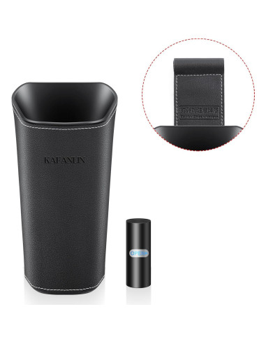 Basurero de coche KAFANLIN mini 600ml negro portátil