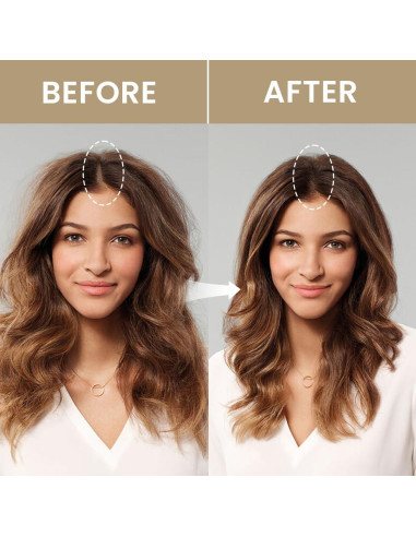 Polvo Retoque Raíces VOLLUCK Marrón Oscuro 3.98g - Cubre Cabello Gris