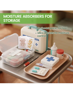 Paquete de 50 Gel de Sílice Adsorbco 5g - Deshidratantes Recargables 2