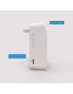 Timbre y Sirena de Seguridad Ecolink ISZW7-ECO 105dB 2