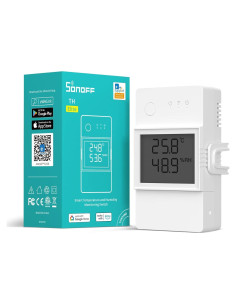 Interruptor Inteligente SONOFF THR316D 16A con Monitoreo LCD