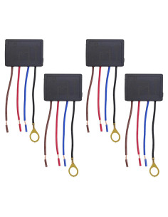 Interruptor de lámpara táctil Chinflly 1A 100W 4 etapas