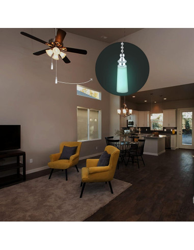 Cadenas de Tirar para Ventilador de Techo Dotlite 35.56 cm