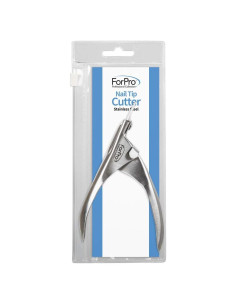 Cortador de Punta de Uñas Acero Inoxidable ForPro Profesional