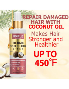 Spray Protector Térmico de Coco WOZUTUNT - 2PCS 232C 2