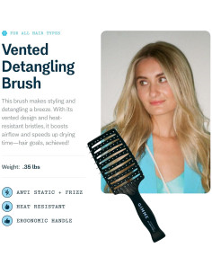 Cepillo Desenredante Gimme Beauty - Para Cabello Húmedo y Seco 2