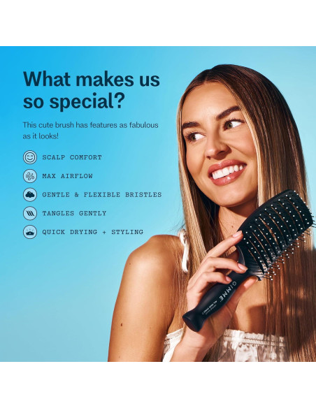 Cepillo Desenredante Gimme Beauty - Para Cabello Húmedo y Seco