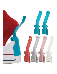 Ayudante de Zapatos Perezoso Nonstop - 6 Pcs Cuchara Plástica