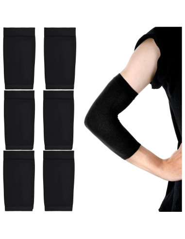 Cubierta de Tatuaje Lyuxzad - 6 Piezas Mangas Negras