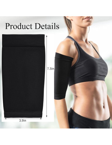 Cubierta de Tatuaje Lyuxzad - 6 Piezas Mangas Negras