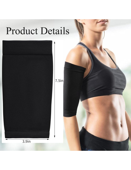 Cubierta de Tatuaje Lyuxzad - 6 Piezas Mangas Negras