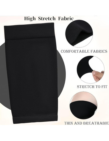 Cubierta de Tatuaje Lyuxzad - 6 Piezas Mangas Negras