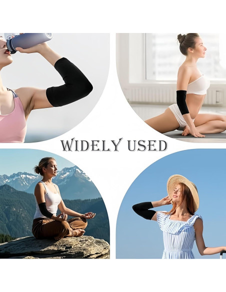 Cubierta de Tatuaje Lyuxzad - 6 Piezas Mangas Negras