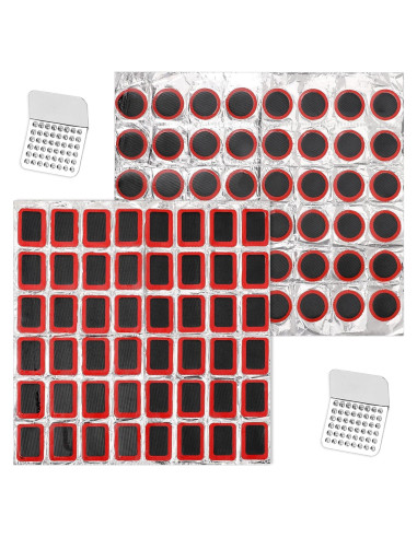 Kit de Parche para Neumáticos Giantree 96 Pcs con Limas