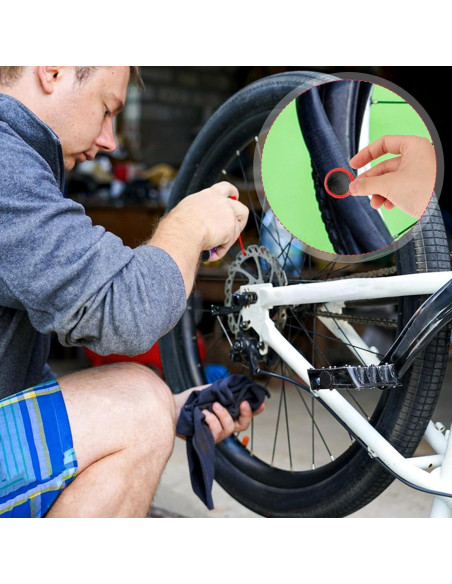 Kit de Parche para Neumáticos Giantree 96 Pcs con Limas