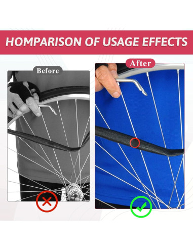 Kit de Parche para Neumáticos Giantree 96 Pcs con Limas