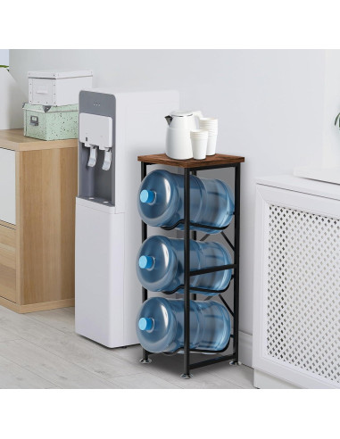 Soporte para Jarra de Agua 5 Galones Storenization 3 Niveles