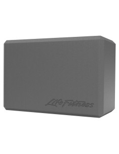 Bloque de Yoga Gris Life Fitness 23x15x10 cm Espuma PVC