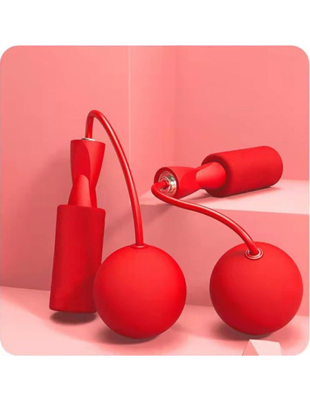 Cuerda de Salto Ajustable SCRAFTION con Rodamientos de Bolas Cuerda de Salto Ajustable SCRAFTION con Rodamientos de Bolas