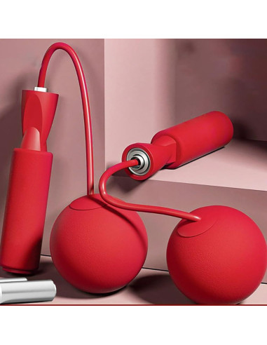 Cuerda de Salto Ajustable SCRAFTION con Rodamientos de Bolas