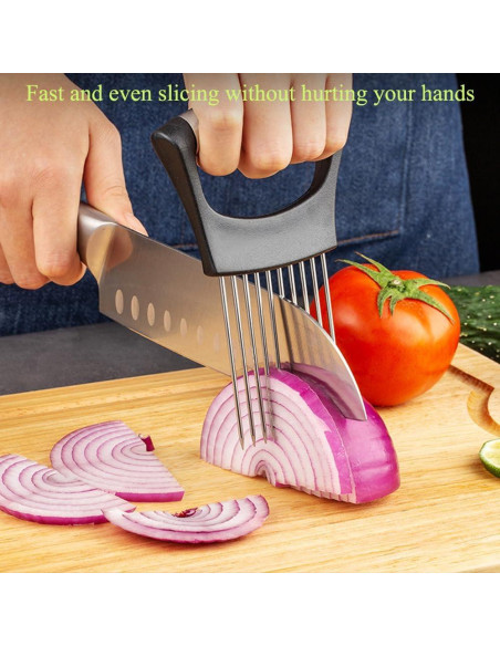 Soporte Cortador de Cebolla JILFR con Funda Protectora