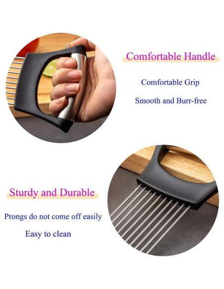 Soporte Cortador de Cebolla JILFR con Funda Protectora