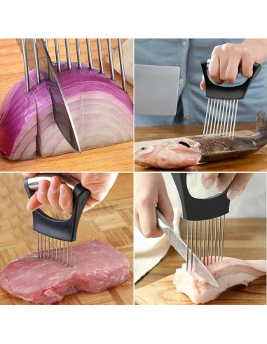 Soporte Cortador de Cebolla JILFR con Funda Protectora