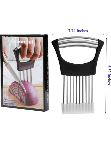 Soporte Cortador de Cebolla JILFR con Funda Protectora