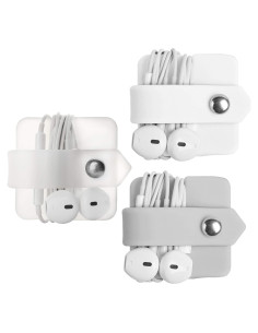 Organizador de Auriculares ELFRhino Silicona 3 Piezas