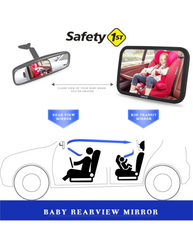 Espejo de Reposacabezas para Bebé Safety 1st Convexo 360